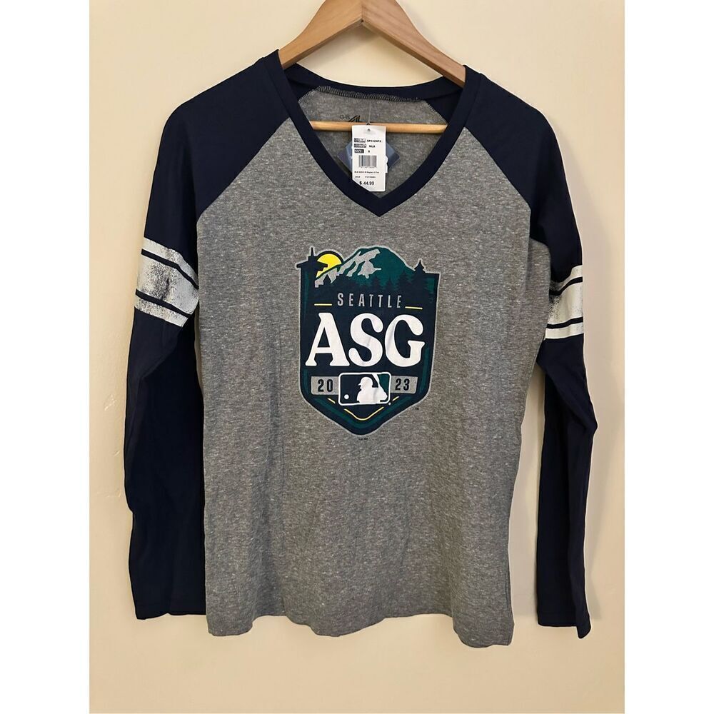 🌸 MLB Seattle ASG 2023 All Star Game Baseball Shirt Size Small